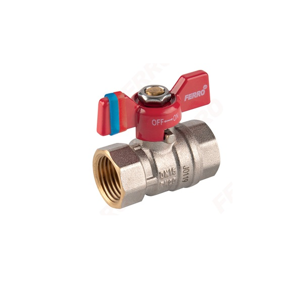 F-COMFORT BUTTERFLY BALL VALVES F-F-3/4''