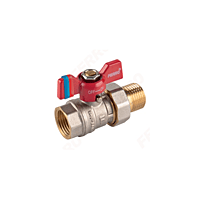 BUTTERFLYVALVES WITH UNION M-F