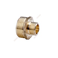 BRASS REDUCTION NIPPLE FERRO