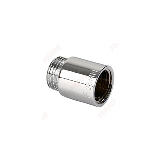 BRASS CHROME EXTENSION M-F FERRO