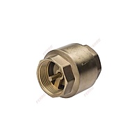 CHECK VALVE WITH BRASS CLOSING ELEMENT